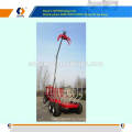 PTO driven Log Loader Trailer with Crane